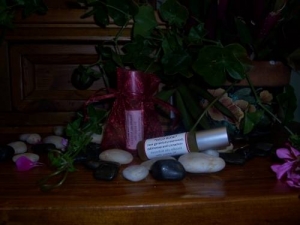 Roll on perfume - Wild rose blend of essential oils
