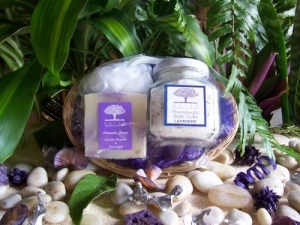 Bath Room Gift Basket (Lavender)
