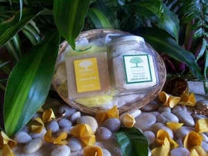 Bath Room Gift Basket (Lemon)