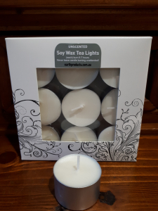 soy wax tea light (unscented)