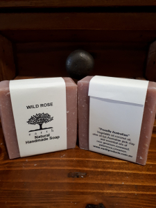 Wild rose soap bar